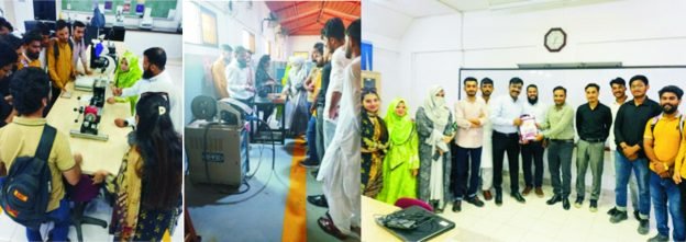 Students of Dawood University Visit Industries