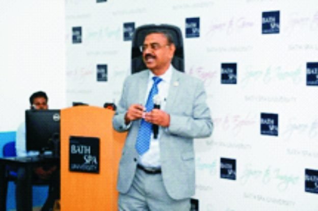 Prof BS Chowdhry’s talk at BathSpa Uni RAK Campus UAE Vertically Integrated Collaborative Projects and Experiential Learning