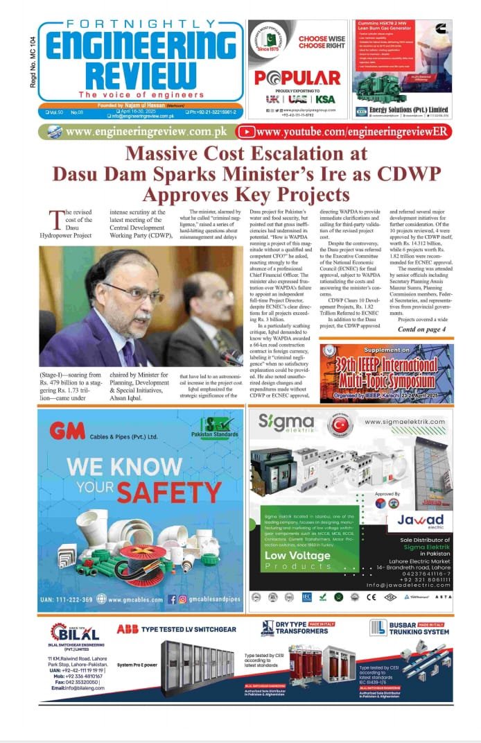 Engineering Review April 16-30, 2025