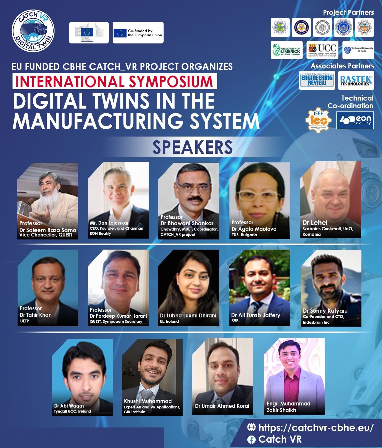 One-Day Int’l Symposium Under EU-Funded Erasmus+ CBHE CATCH_VR Project