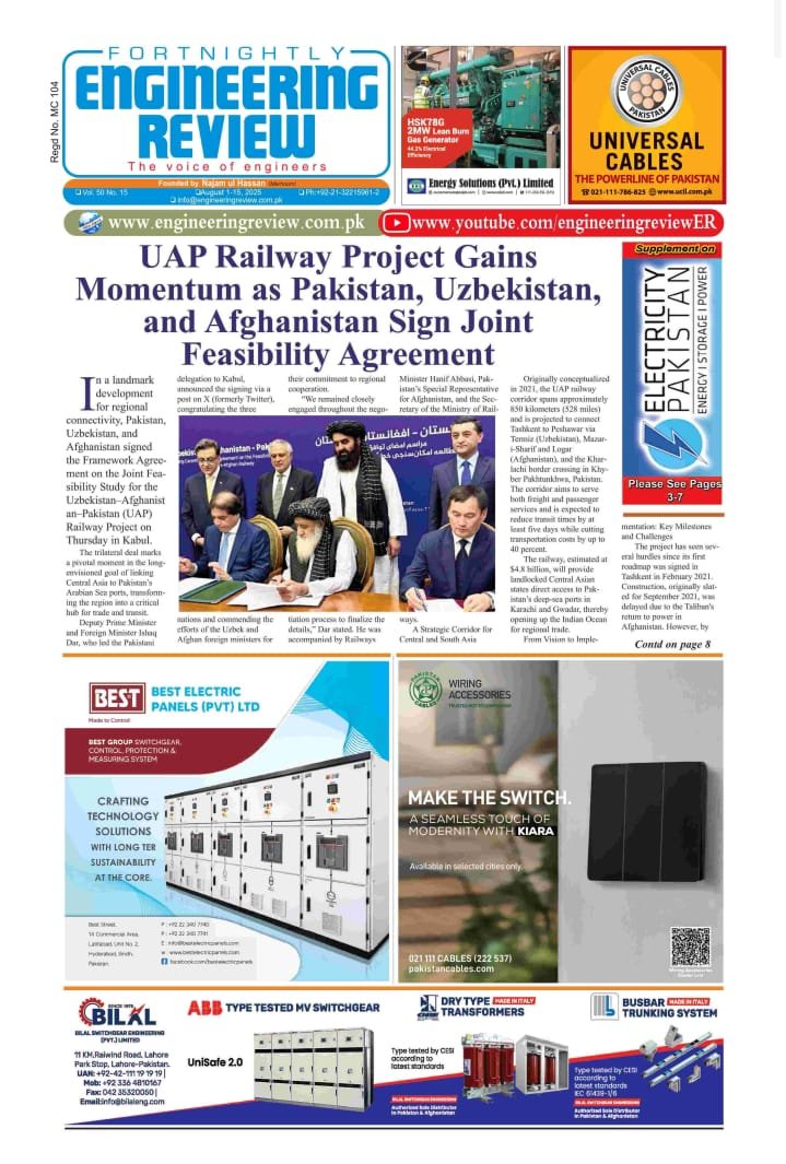 Engineering Review August 1-15, 2025