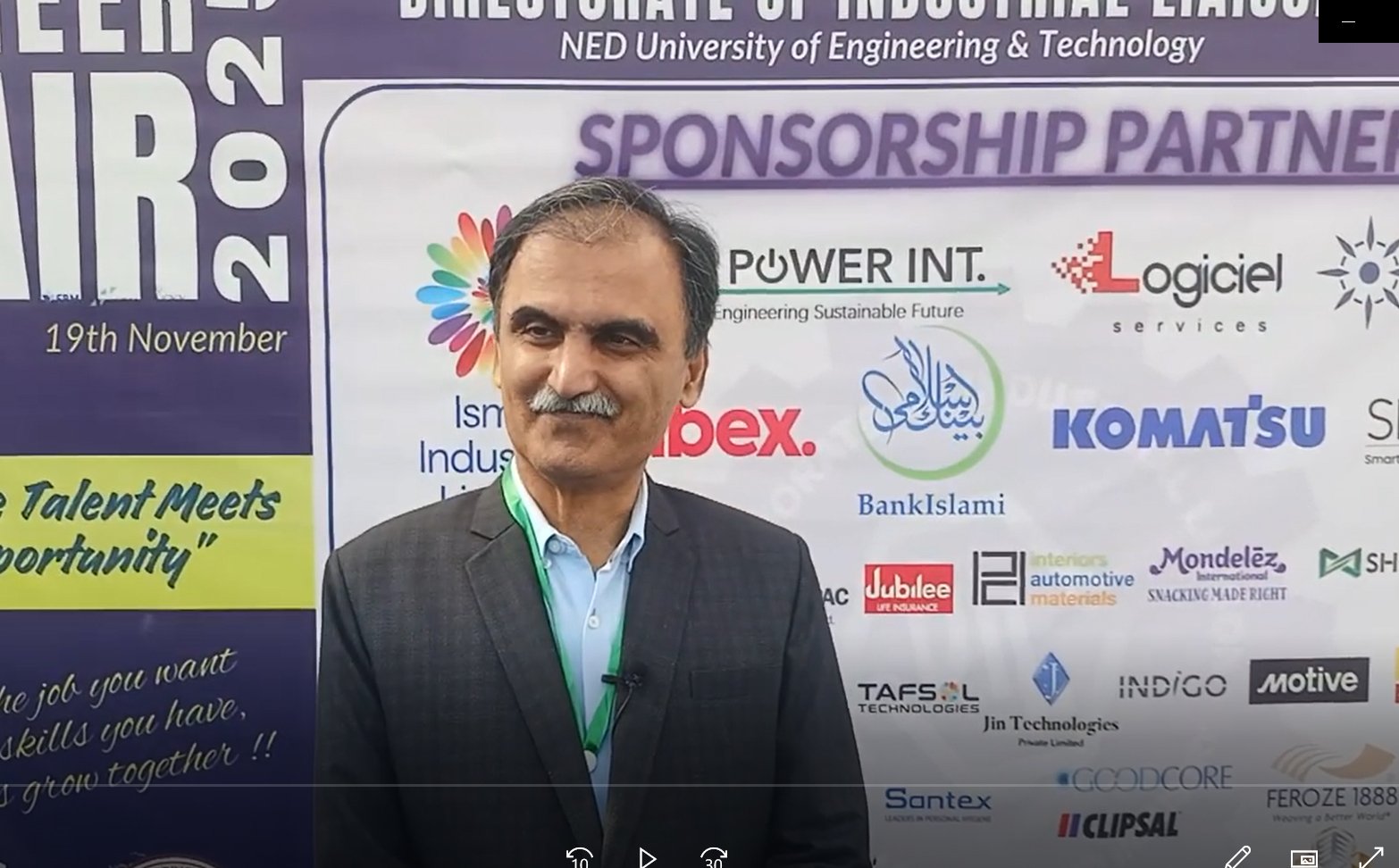 NED University Job Fair Boosts Graduate Employment, Signs MoUs with PMTF & Logiciel