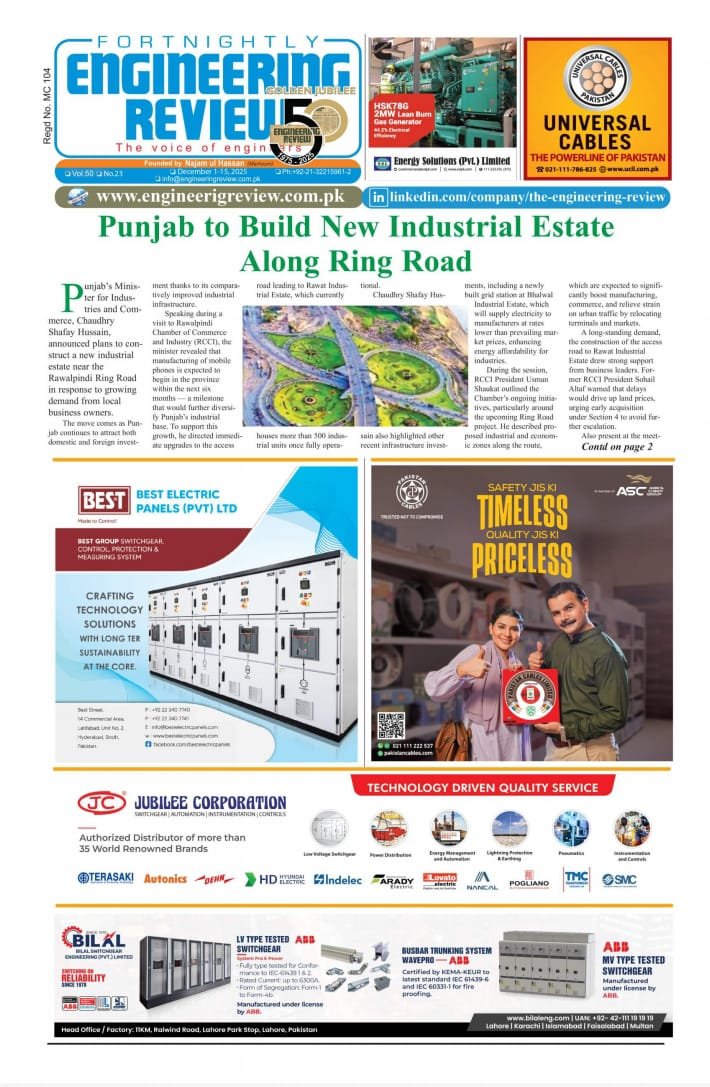 Engineering Review | December 1-15, 2025