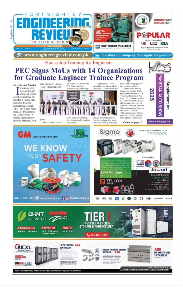 Engineering Review | November 16-30, 2025
