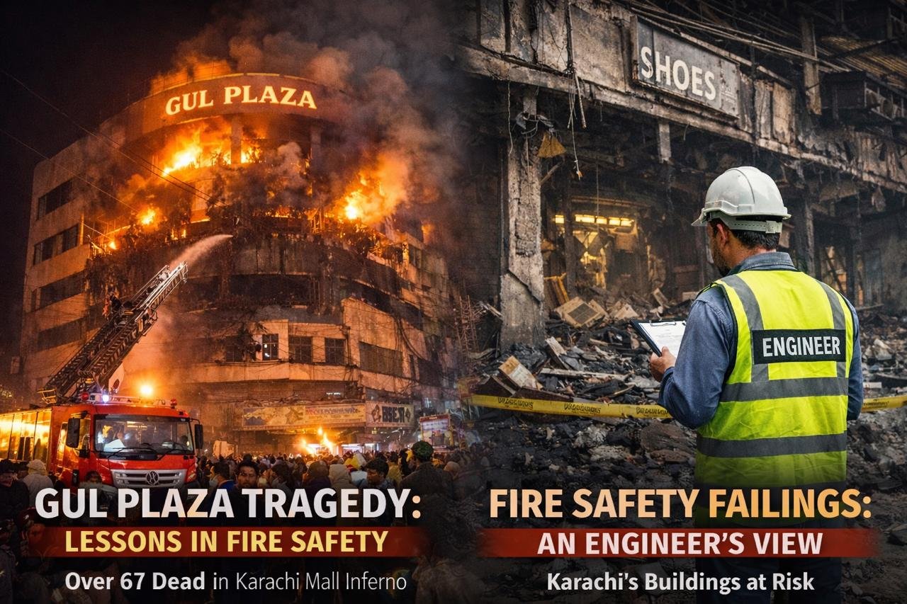 Gul Plaza Fire: An Engineer’s Perspective on Karachi’s Urban Safety Crisis