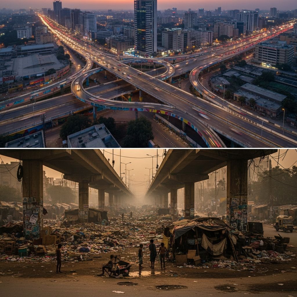 Flyovers Above, Filth Below: The Illusion and Betrayal of Modern Karachi